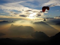 Frank - Hike & Fly in aller Morgenfrühe ist eine seiner Spezialitäten