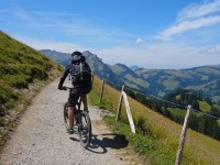 Christoph auf Biketour