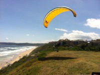 Dani mit dem ION 4 beim Küstensoaring 2. Bild